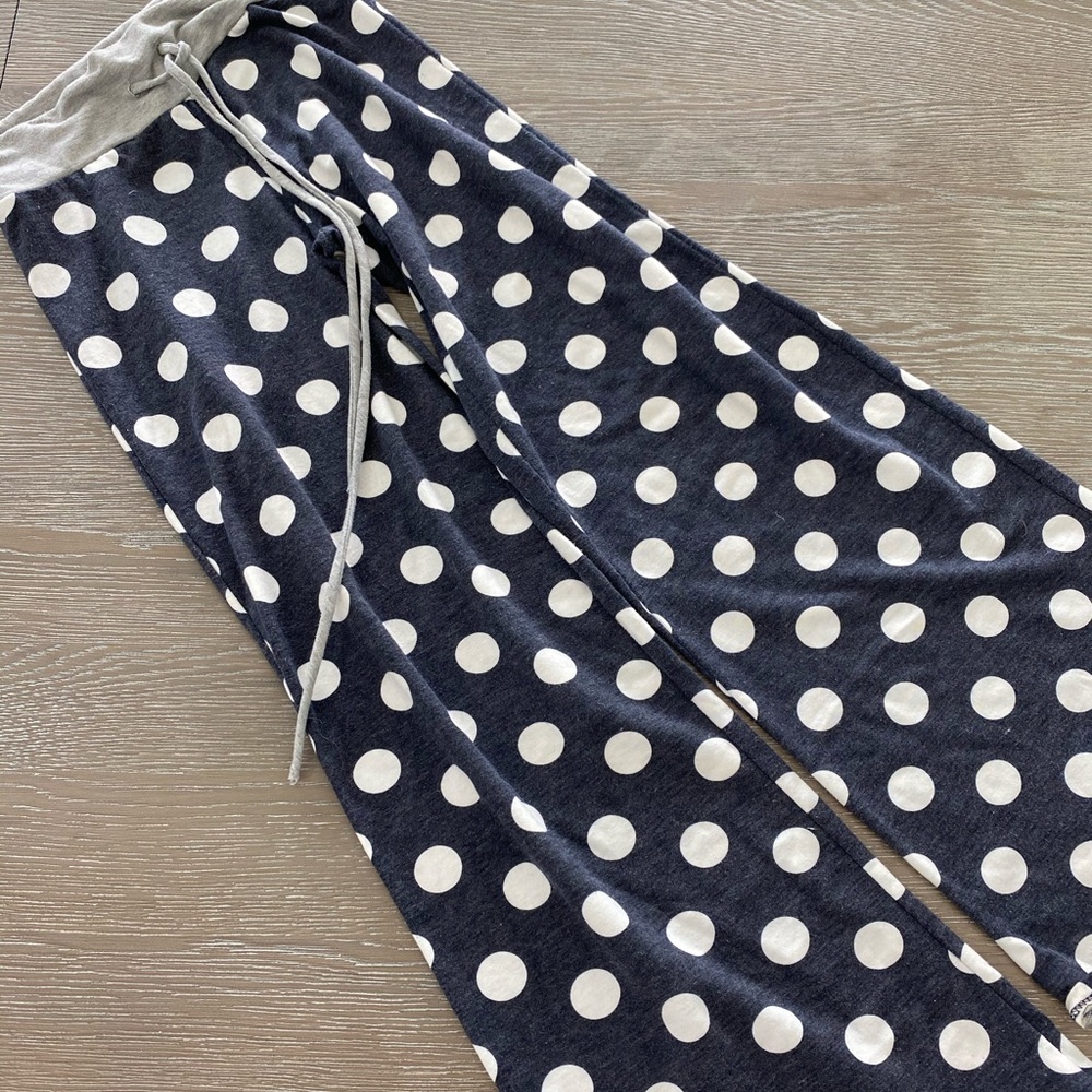 Wide legged pajama pants